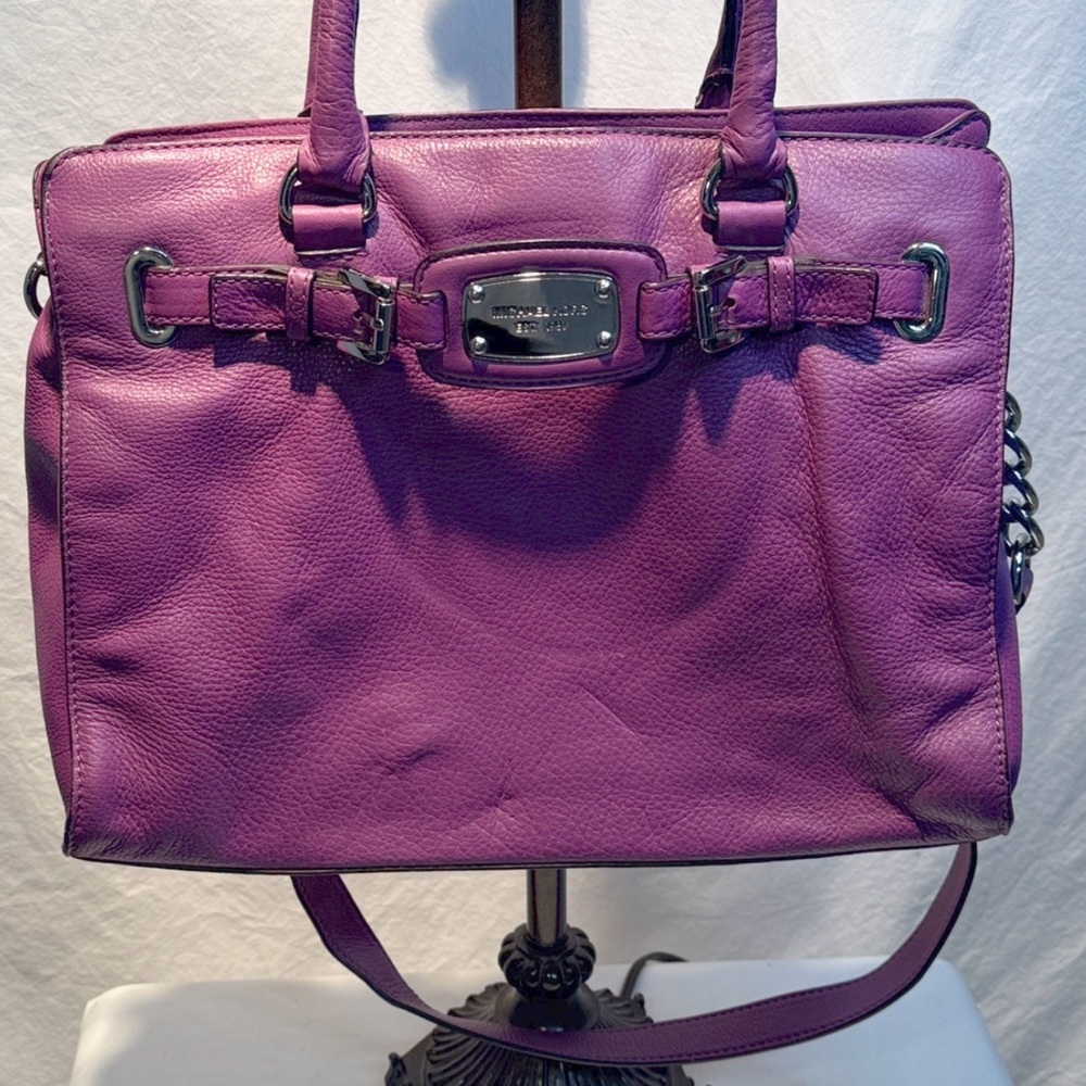 MICHAEL Michael Kors Violet Leather Bag